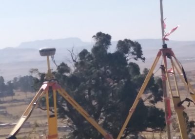 land surveyor at work